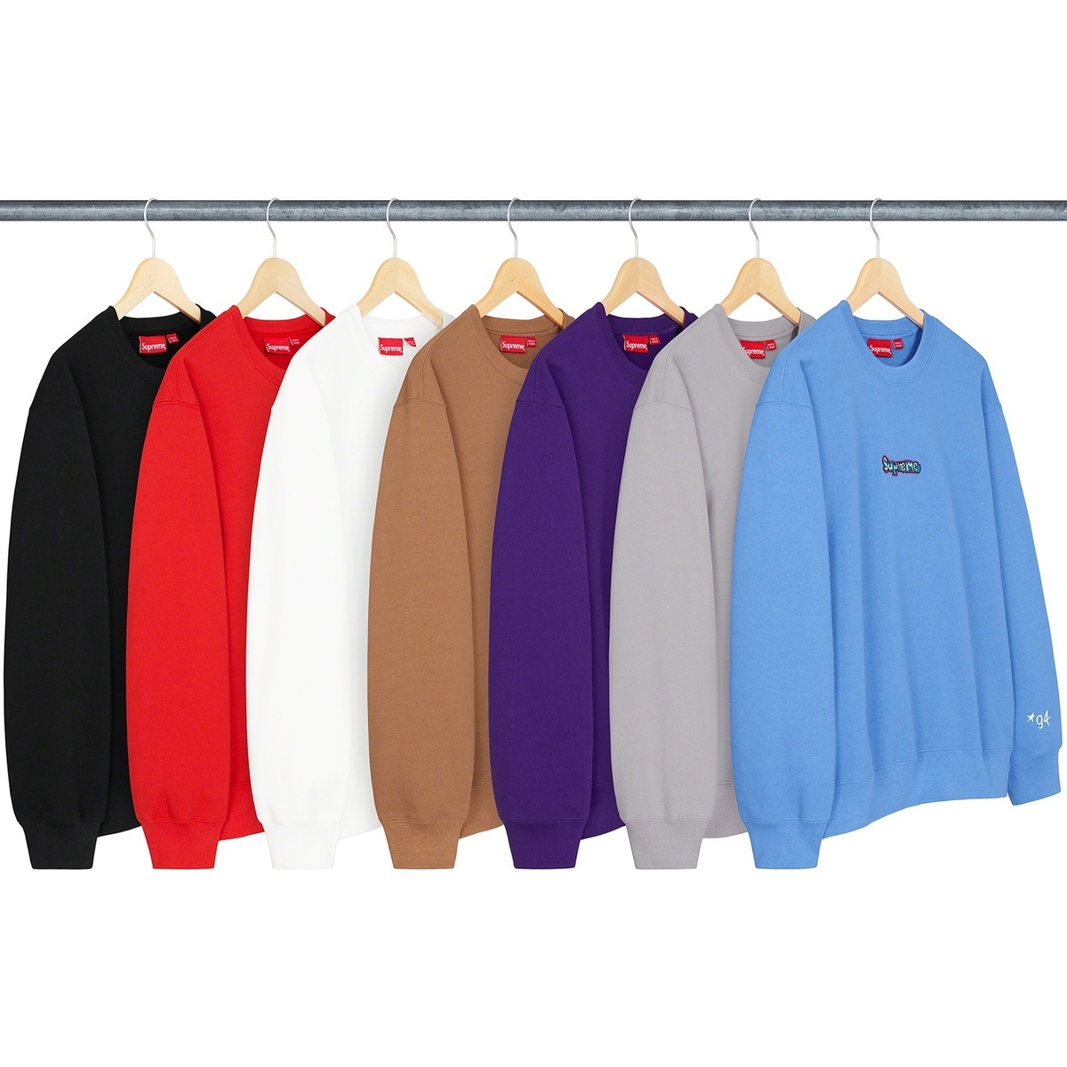 Supreme Gonz Logo Crewneck (spring/summer 2021) - $158.00