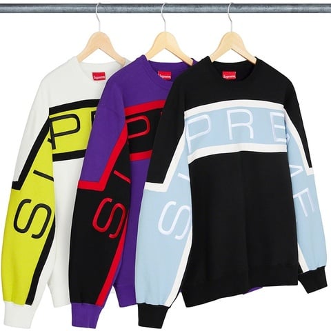 Paneled Crewneck - spring/summer 2021 - Supreme