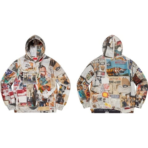 Dash's Wall Hooded Sweatshirt - spring/summer 2021 - Supreme