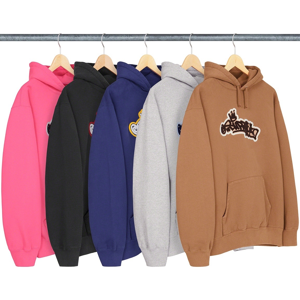 Handstyle Hooded Sweatshirt - spring/summer 2021 - Supreme