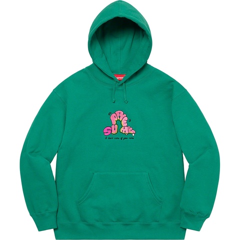 Supreme Don't Care Hooded Sweatshirt - Colorway