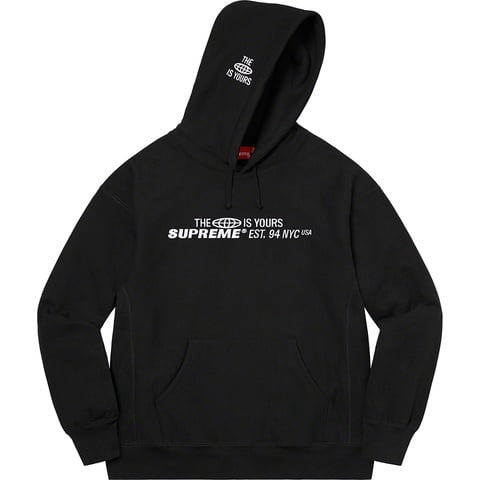 Supreme World Is Yours Hooded Sweatshirt - Colorway