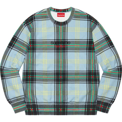 Plaid Crewneck - spring/summer 2021 - Supreme