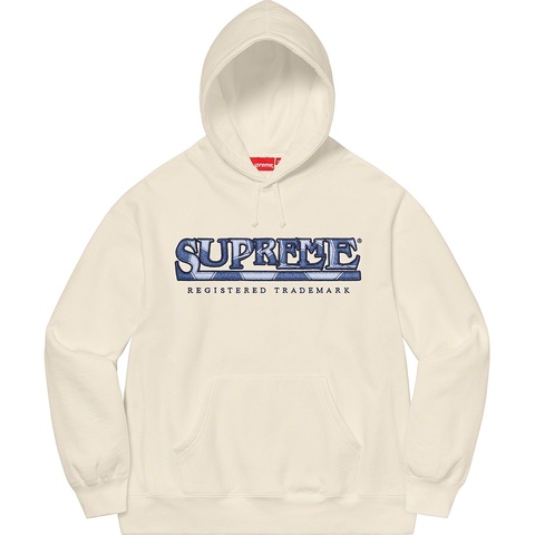 Supreme Denim Logo Hooded Sweatshirt - Colorway