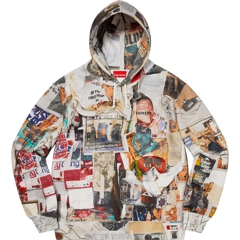 Dash's Wall Hooded Sweatshirt - spring/summer 2021 - Supreme Dash's Wall Hooded Sweatshirt - spring/summer 2021 - Supreme