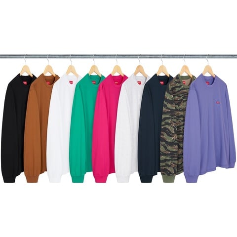 Supreme Small Box L/S Tee - $68.00