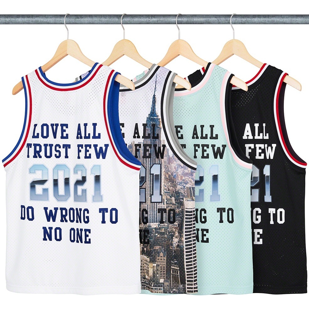 Supreme®/Mitchell & Ness®Basketball Jersey - Supreme