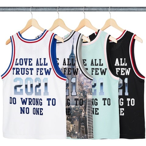 Supreme®/Mitchell & Ness®Basketball Jersey - Supreme