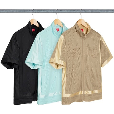 Supreme Mesh Warm Up Top - $128.00