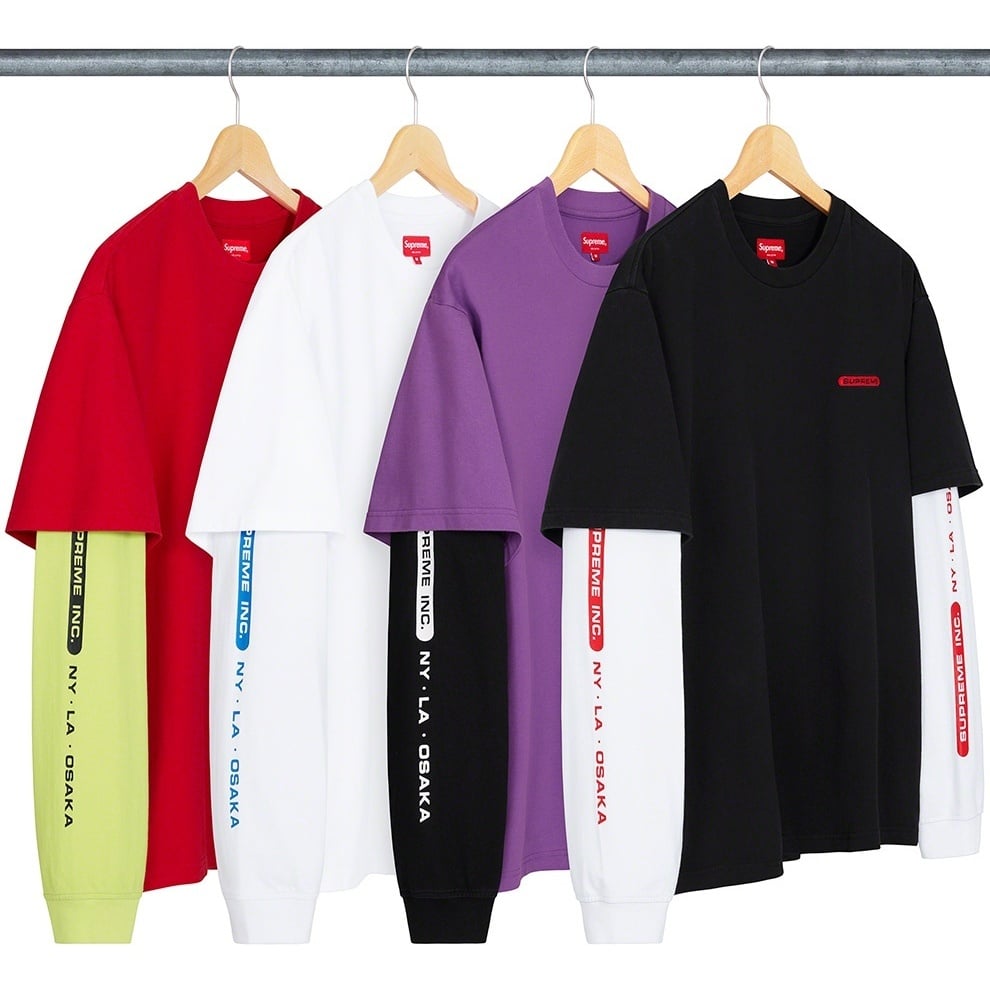 Supreme Inc. Paneled L/S Top - spring/summer 2021 - Supreme