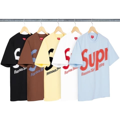 Bleached Velour L/S Polo - spring/summer 2021 - Supreme