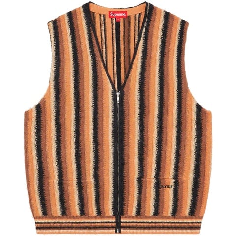 ★新品未使用★ Supreme Stripe Sweater Vest 【XL】 Stripe Sweater Vest - spring/summer 2021 - Supreme