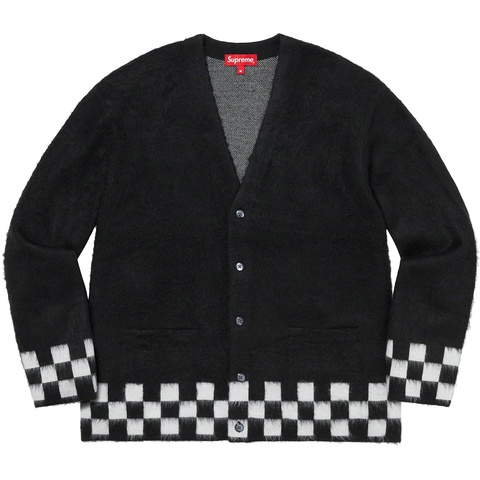 Brushed Checkerboard Cardigan - spring/summer 2021 - Supreme