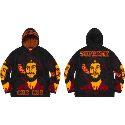 Che Hooded Zip Up Sweater - spring/summer 2021 - Supreme