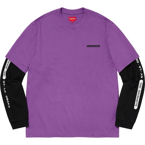 Supreme Supreme Inc. Paneled L/S Top - Colorway