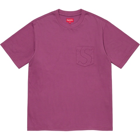 Supreme Laser Cut S Logo Pocket Tee - Colorway