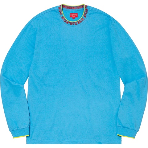 Old English Collar Logo L/S Top - SupremeCommunity