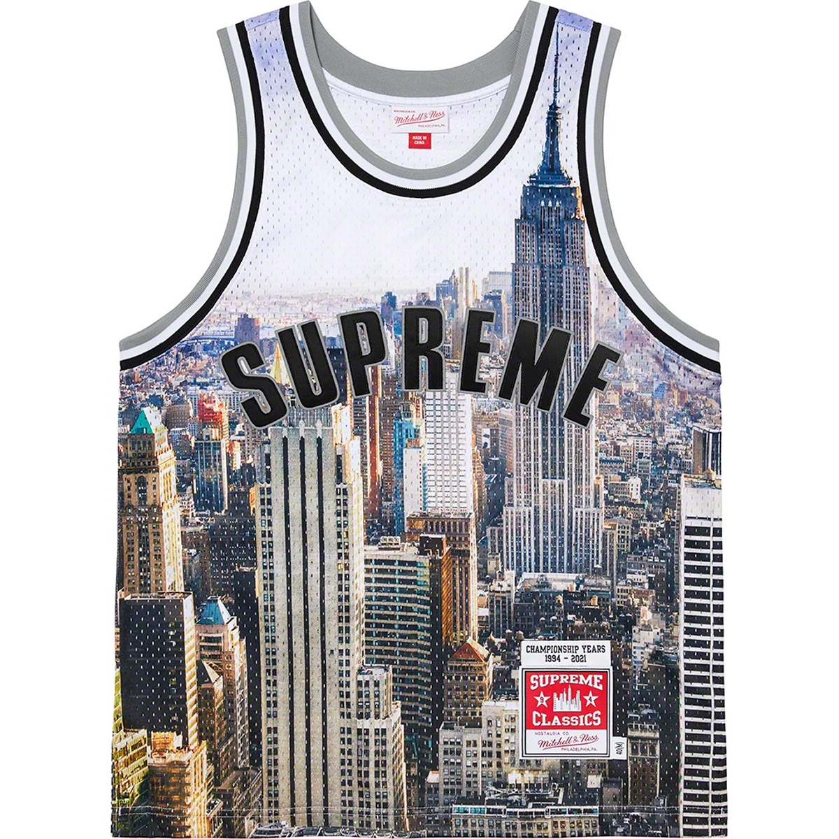Supreme Supreme Mitchell & NessBasketball Jersey (SS21) - $158