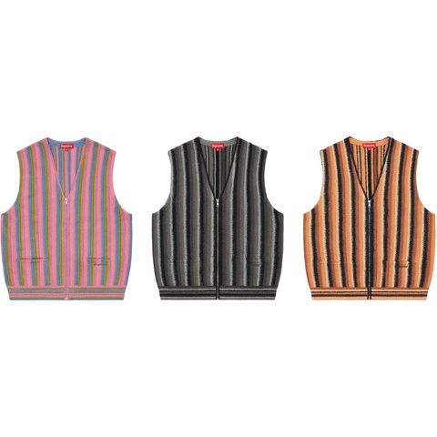 Stripe Sweater Vest - spring/summer 2021 - Supreme