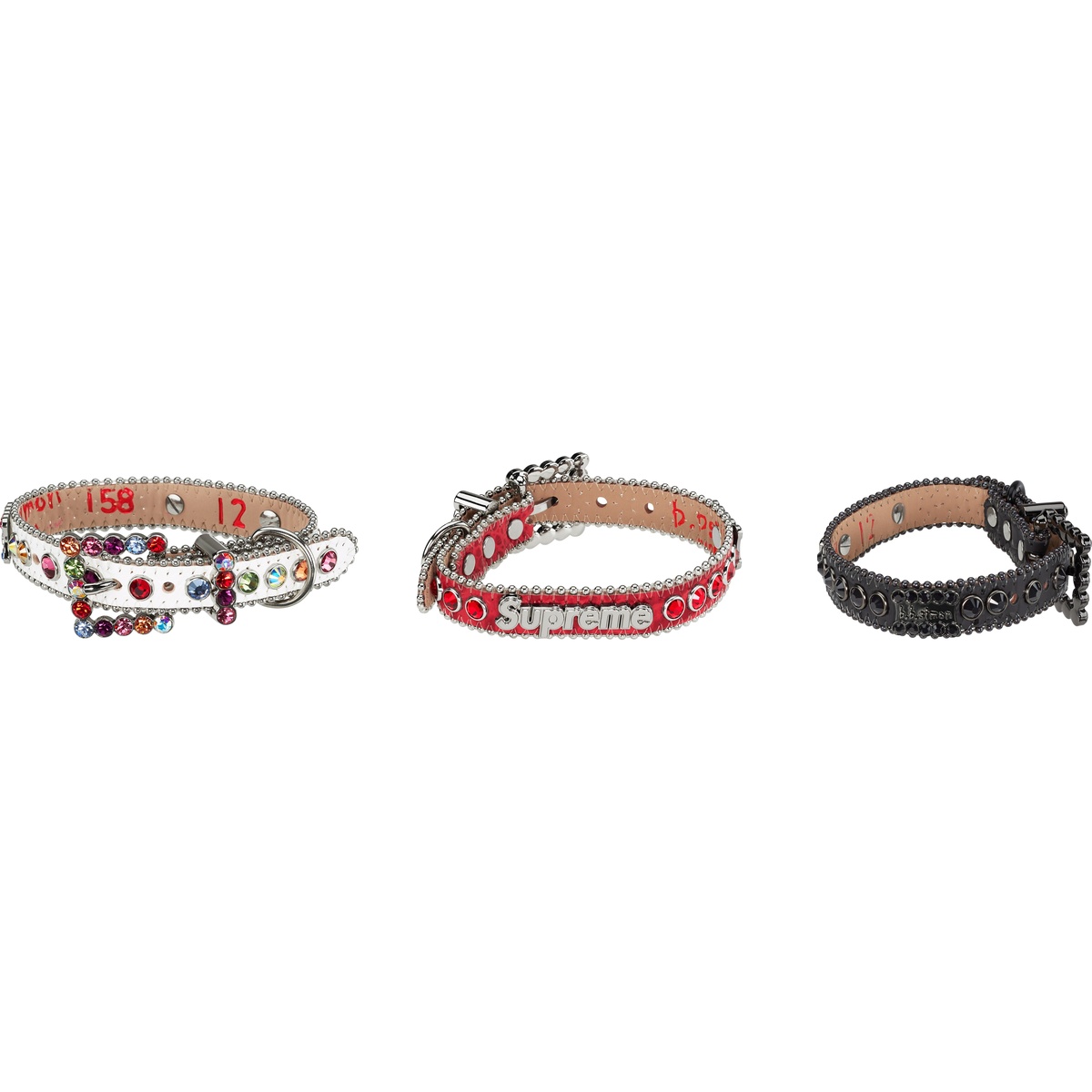 Supreme®/B.B. Simon® Studded Dog Collar - SupremeCommunity