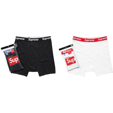 Supreme®/Hanes® Boxer Briefs (4 Pack) SS22 - Supreme