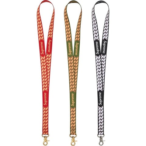 Supreme Cuban Links Lanyard Oliveカラー 新品 SS22 Supreme Cuban Links Lanyard - シュプリーム ストラップ