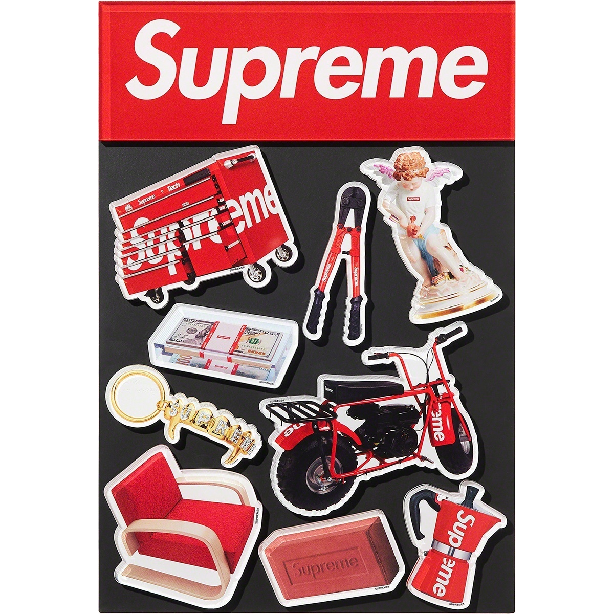 Supreme Magnets (10 Pack) (spring/summer 2022) - $32.00