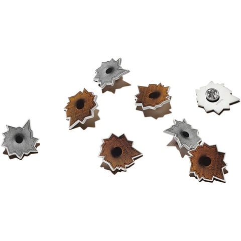 Supreme Bullet Hole Pin 2種x2セット Bullet Hole Pin - spring/summer 2022 - Supreme