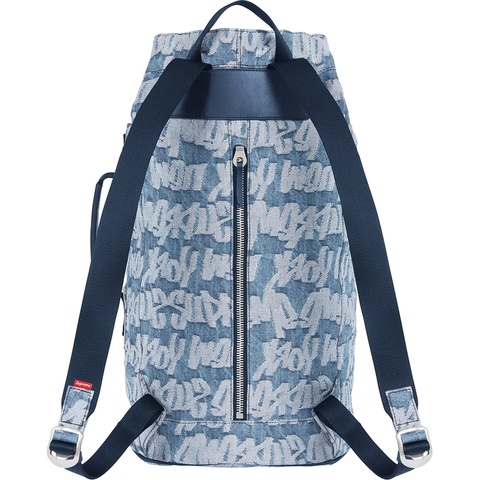 バッグ Supreme Fat Tip Jacquard Denim Backpack Fat Tip Jacquard Denim Backpack - Supreme