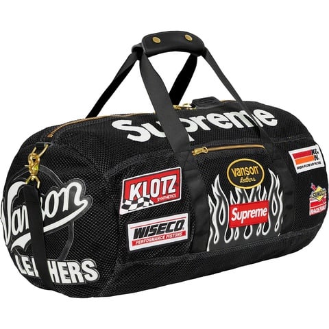 Supreme®/Vanson Leathers® Cordura® Mesh Duffle Bag - Supreme