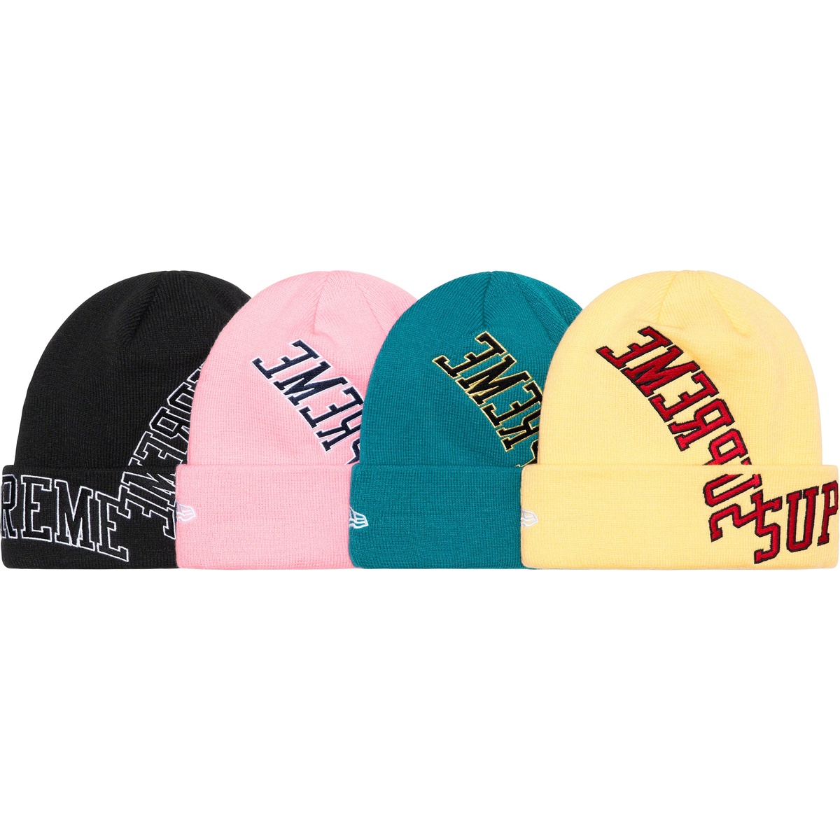 Supreme New Era® Multi Arc Beanie (spring/summer 2022) - $40.00