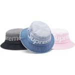 Supreme Fade Jacquard Denim Crusher (SS22)