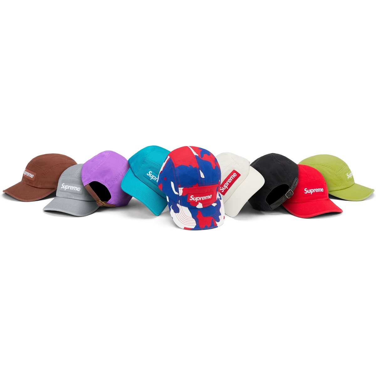 Washed Chino Twill Camp Cap - spring/summer 2022 - Supreme