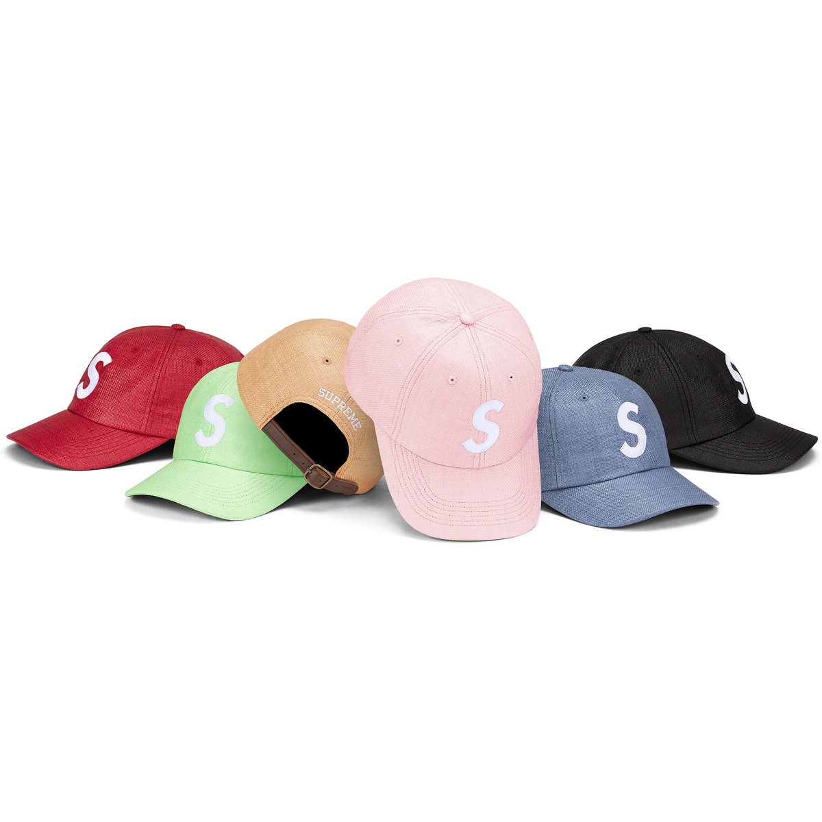 Raffia S Logo 6-Panel - SupremeCommunity