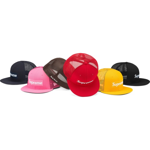 Supreme Box Logo Mesh Back New Era® - $48.00