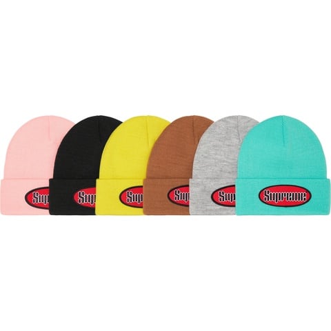 Supreme Oval Patch Beanie - $38.00