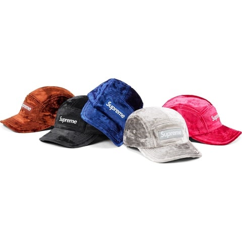 Crushed Velvet Camp Cap - spring/summer 2022 - Supreme