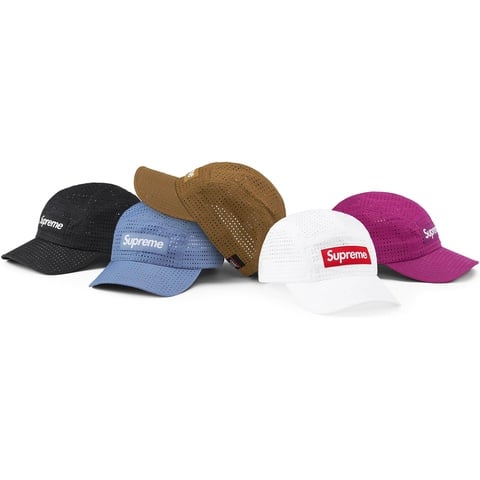 Supreme Perforated Camp Cap - $48.00