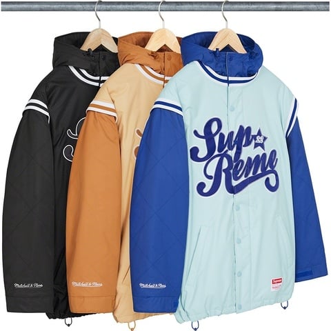 Supreme®/Mitchell & Ness® Quilted Sports Jacket - Supreme