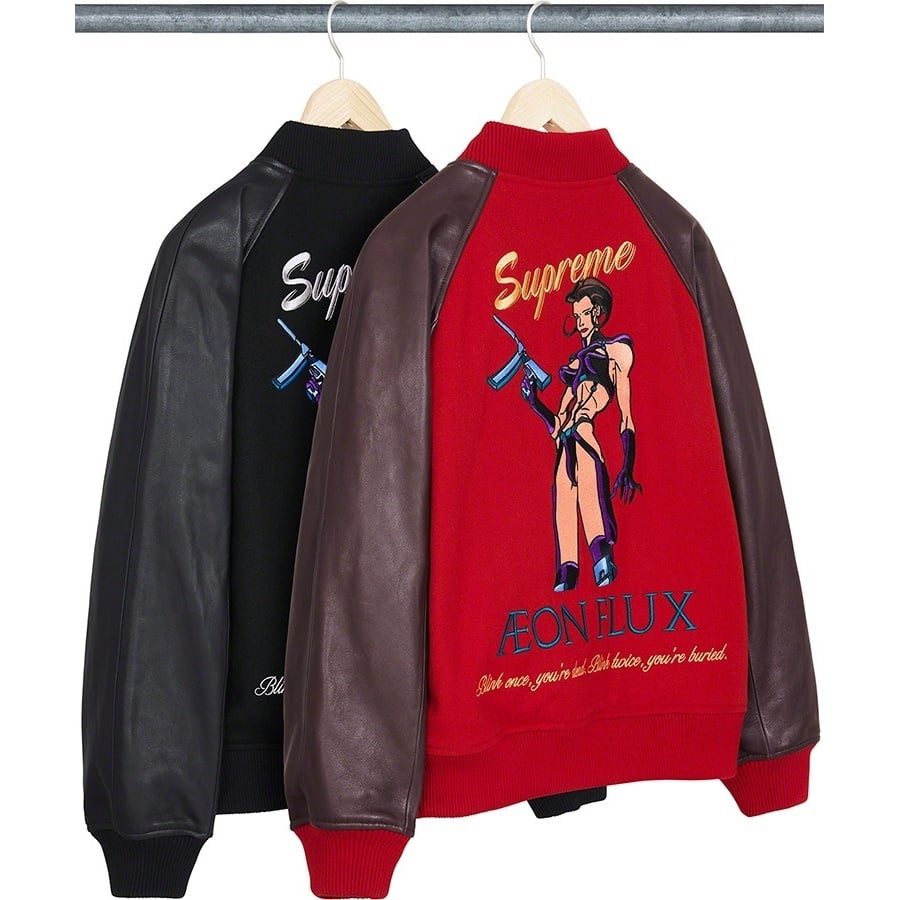 Aeon Flux Varsity Jacket - spring/summer 2022 - Supreme