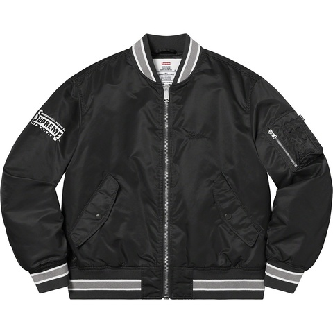 Supreme Second To None MA-1 Jacket - Colorway
