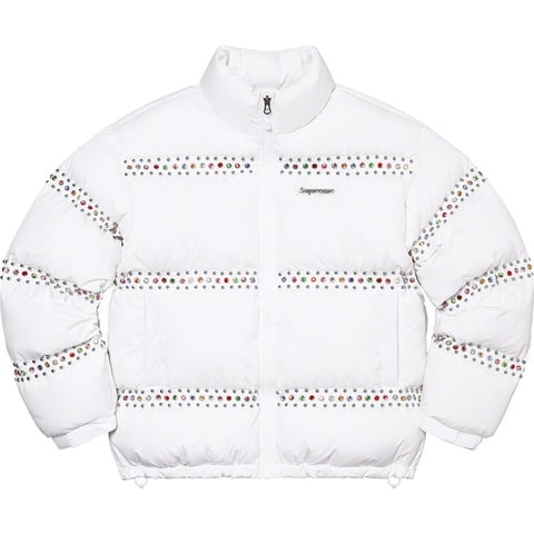 Supreme®/B.B. Simon® Studded Puffer Jacket - Supreme