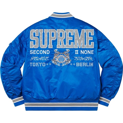 Second To None MA-1 Jacket - spring/summer 2022 - Supreme