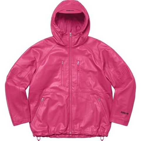 GORE-TEX Leather Jacket - spring/summer 2022 - Supreme