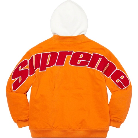 Hooded Twill Varsity Jacket - spring/summer 2022 - Supreme