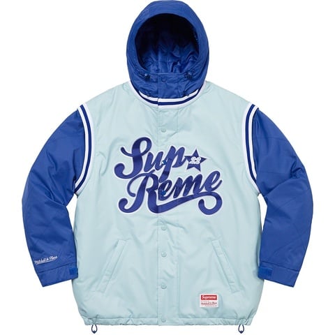 Supreme®/Mitchell & Ness® Quilted Sports Jacket - Supreme