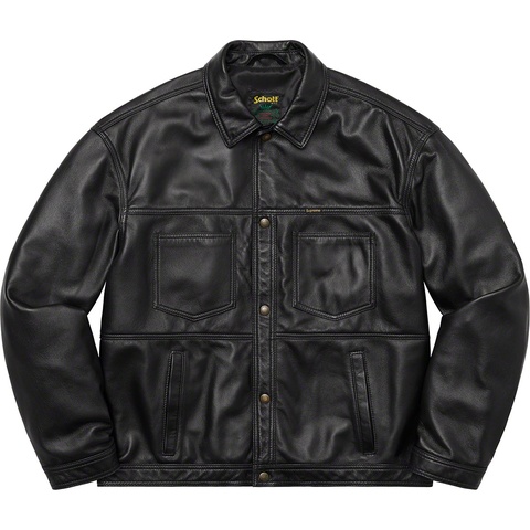Supreme®/Schott® Leather Work Jacket - Supreme