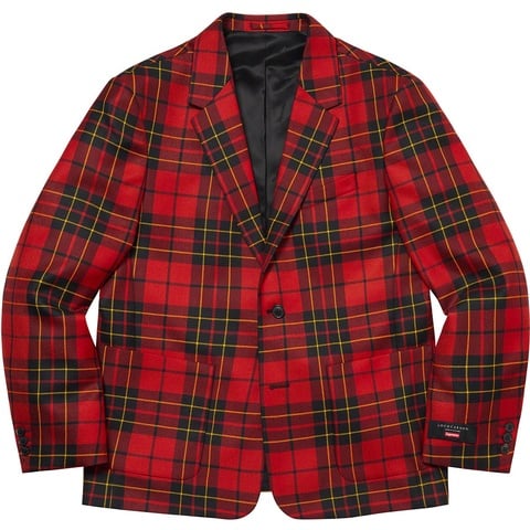 Tartan Wool Suit - spring/summer 2022 - Supreme