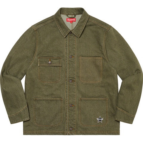 ジャケット・アウター Supreme Denim Chore Coat COLOR / Flowers Spring/Summer 2022 Preview – Supreme