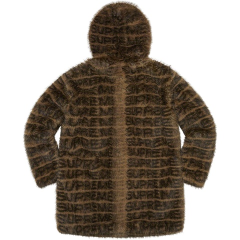 Supreme Faux Fur Hooded Coat - Colorway
